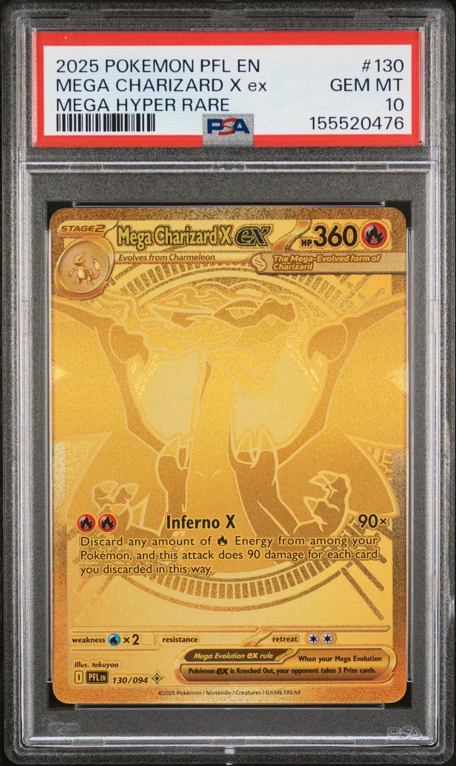 Mega Charizard X Ex