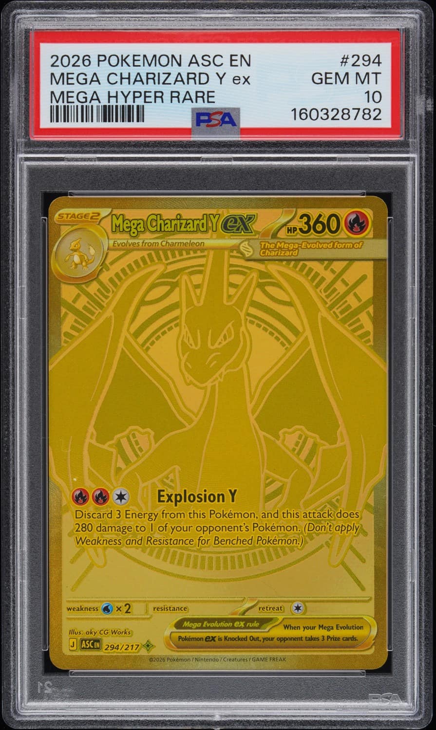 Mega Charizard Y Ex
