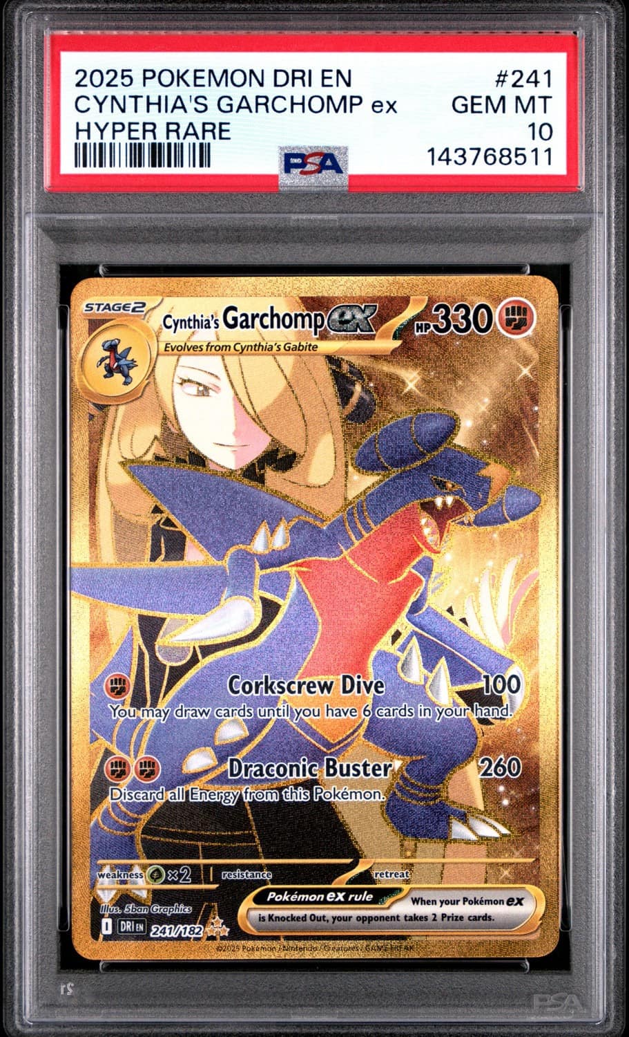 Cynthia'S Garchomp Ex