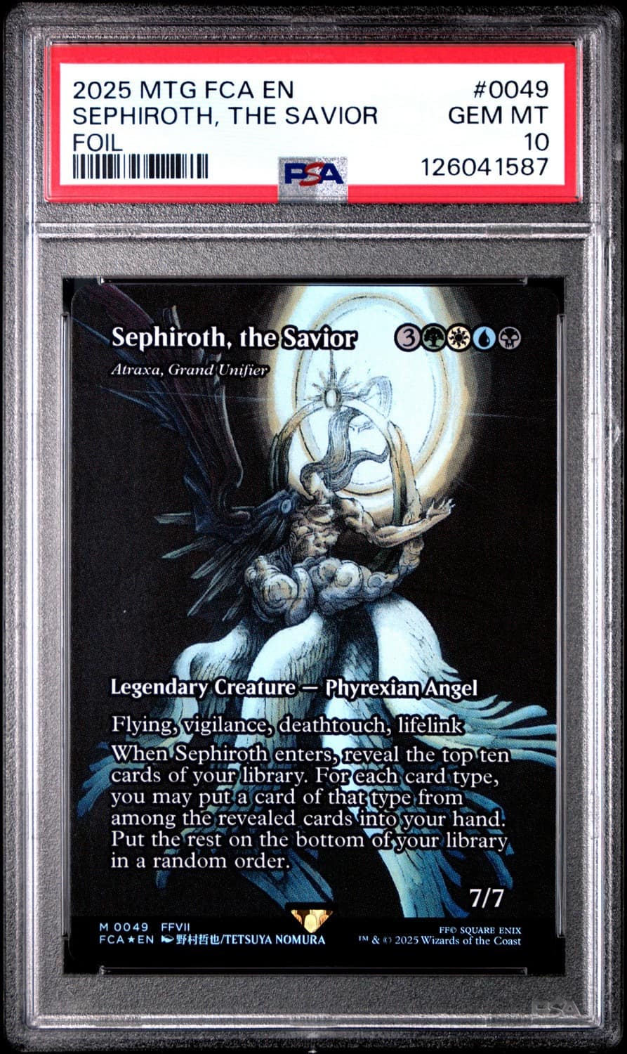 Sephiroth, The Savior