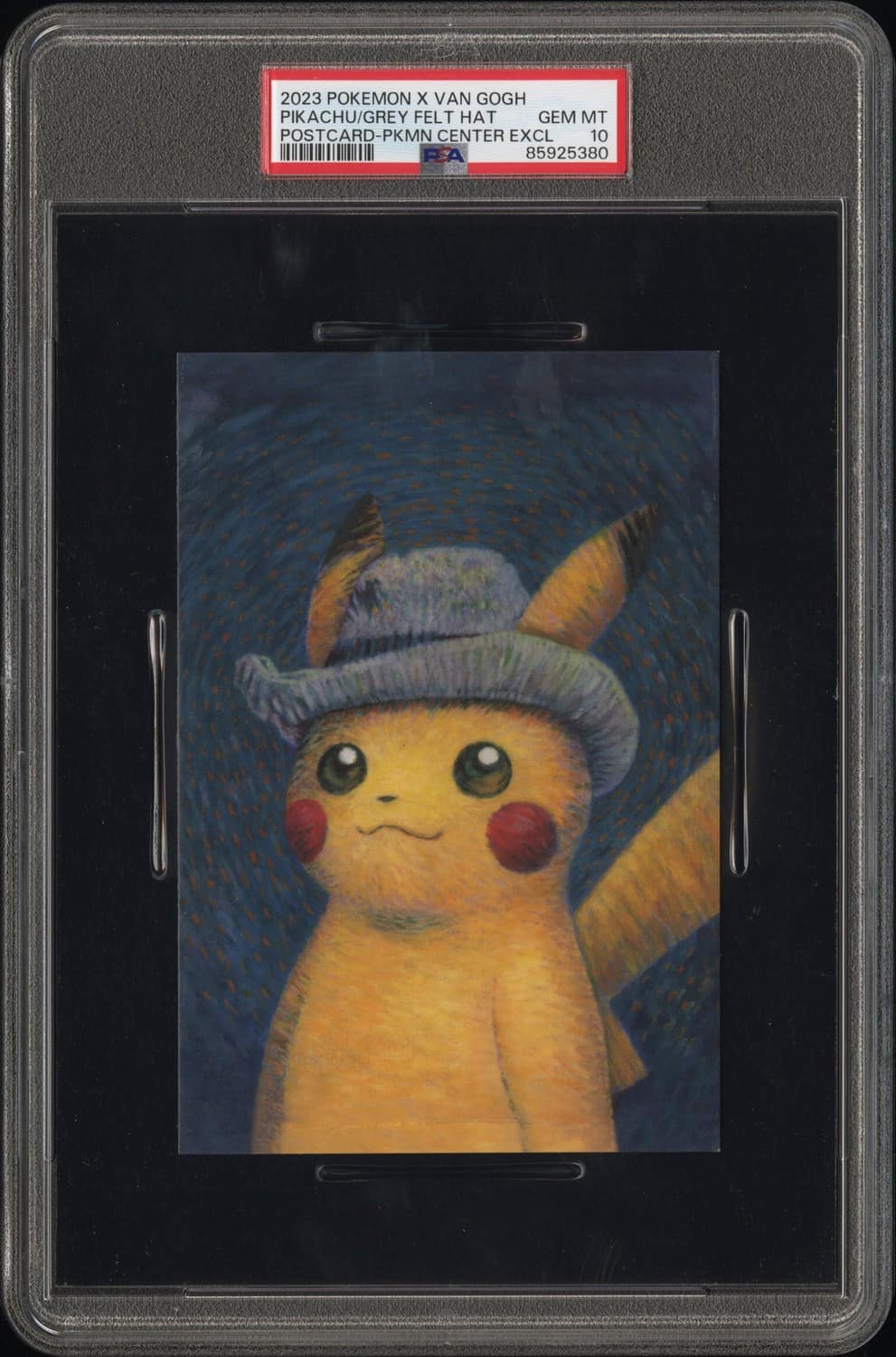 Pikachu/grey Felt Hat