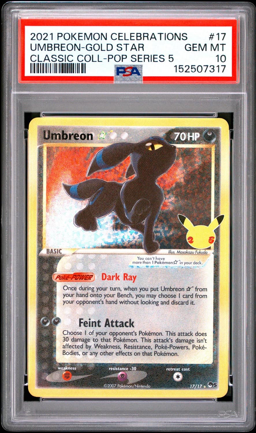 Umbreon-Gold Star