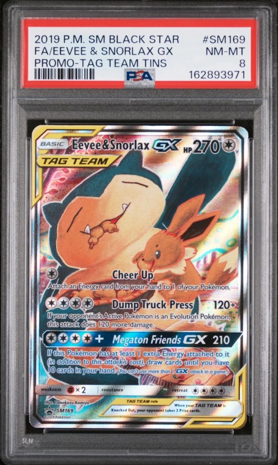 Eevee & Snorlax Gx