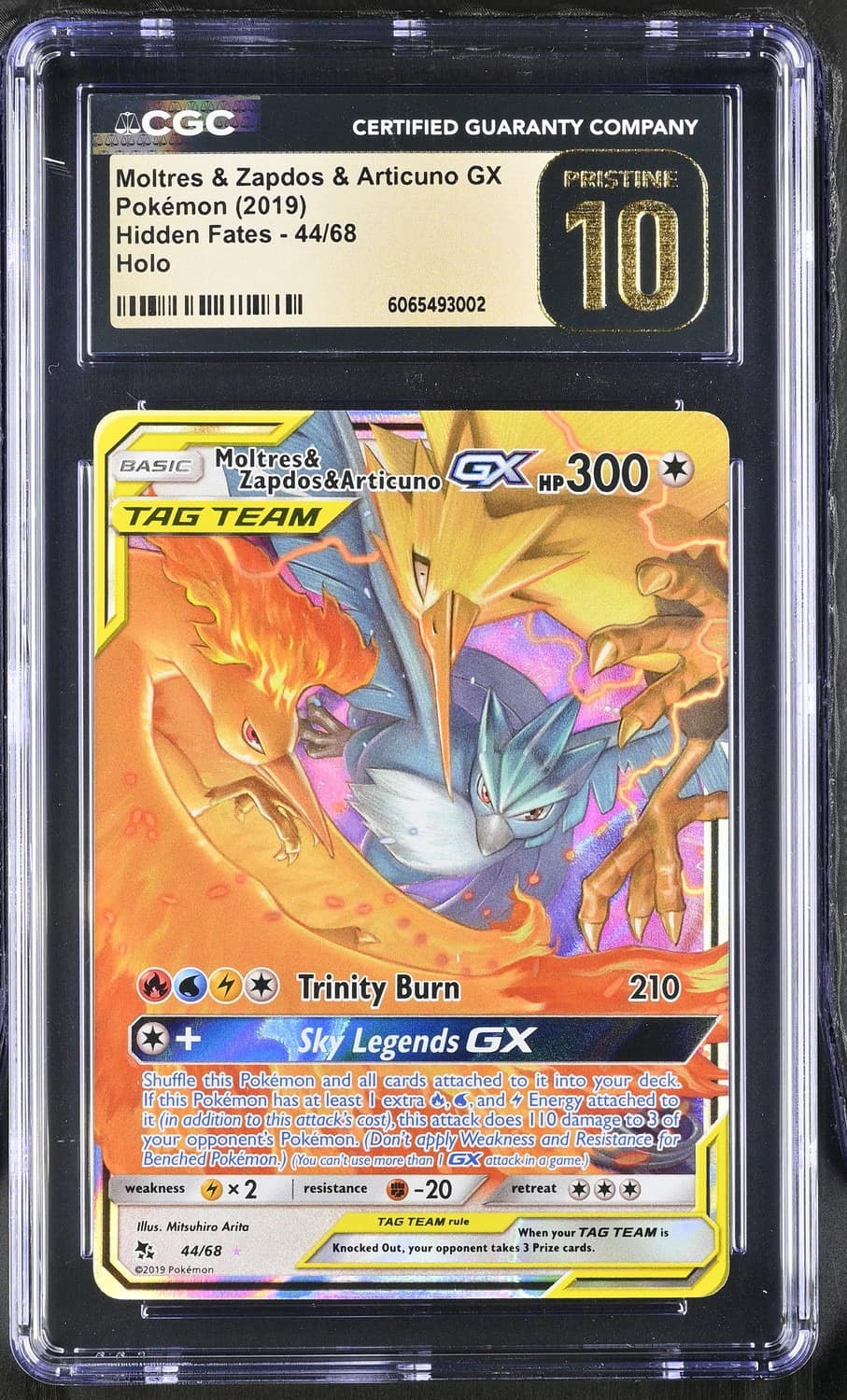 Moltres & Zapdos & Articuno Gx
