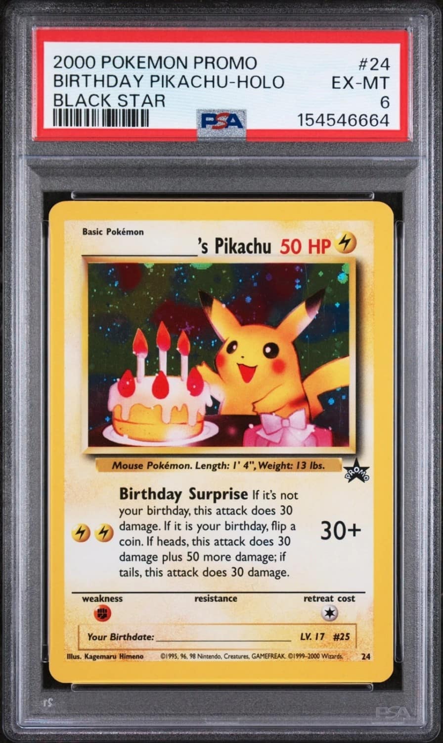 Birthday Pikachu