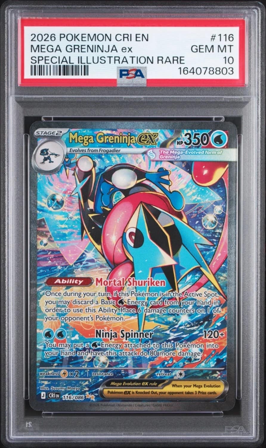 Mega Greninja Ex