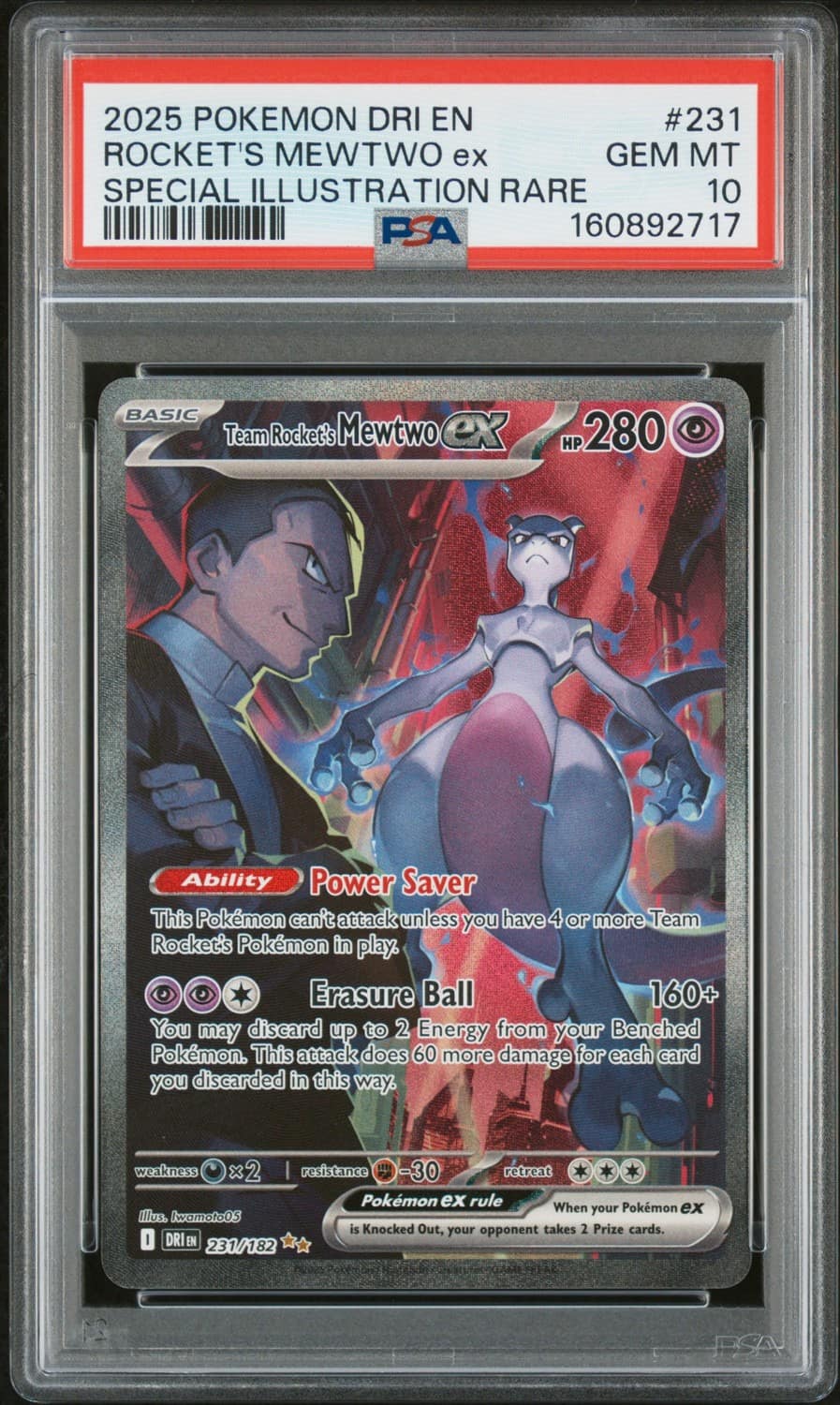 Rocket'S Mewtwo Ex