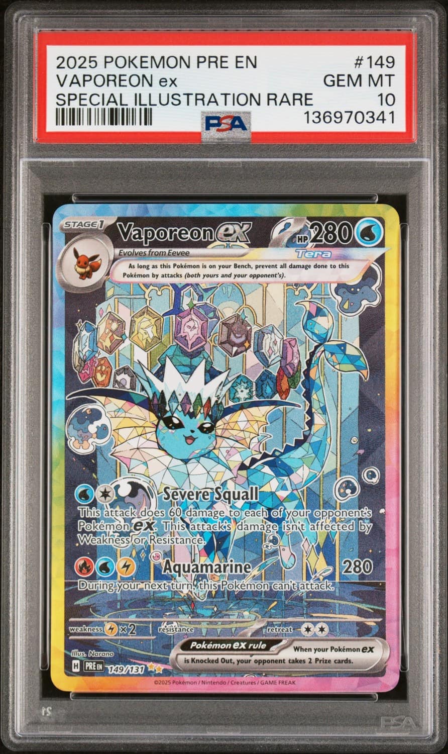 Vaporeon Ex