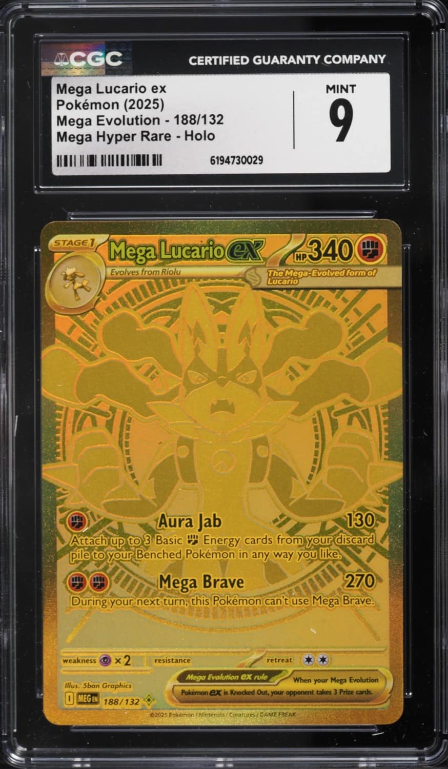Mega Lucario Ex