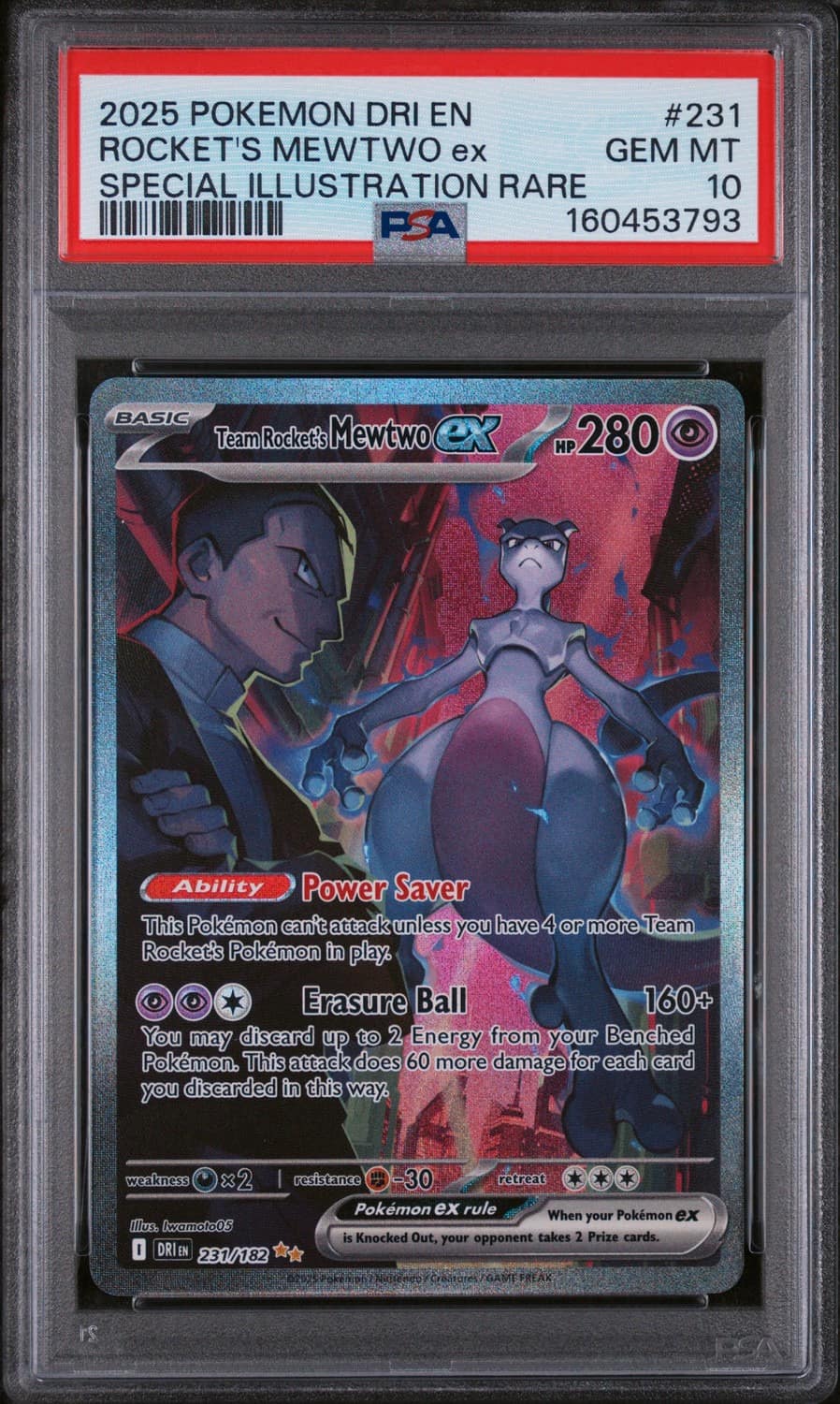 Rocket'S Mewtwo Ex