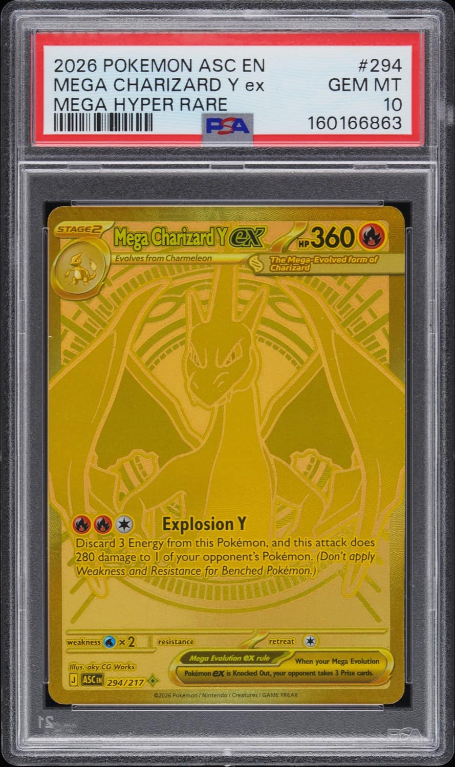 Mega Charizard Y Ex