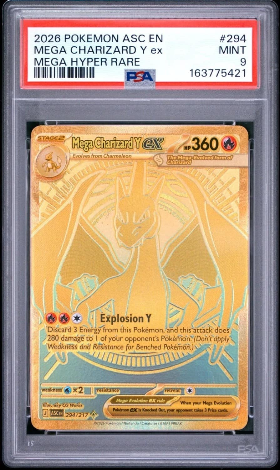 Mega Charizard Y Ex
