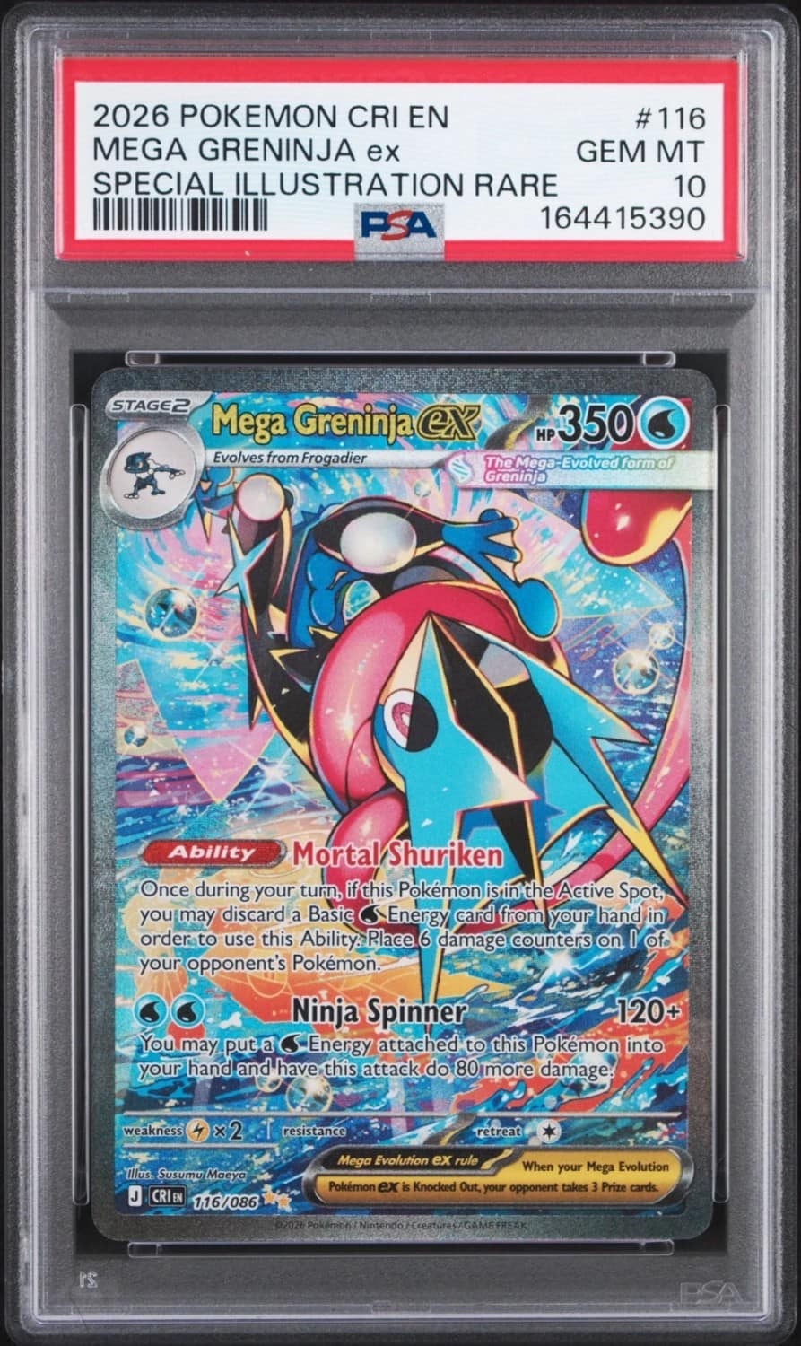 Mega Greninja Ex
