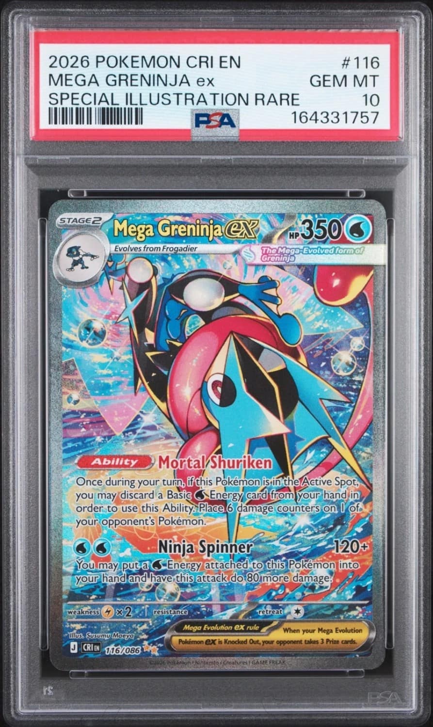 Mega Greninja Ex