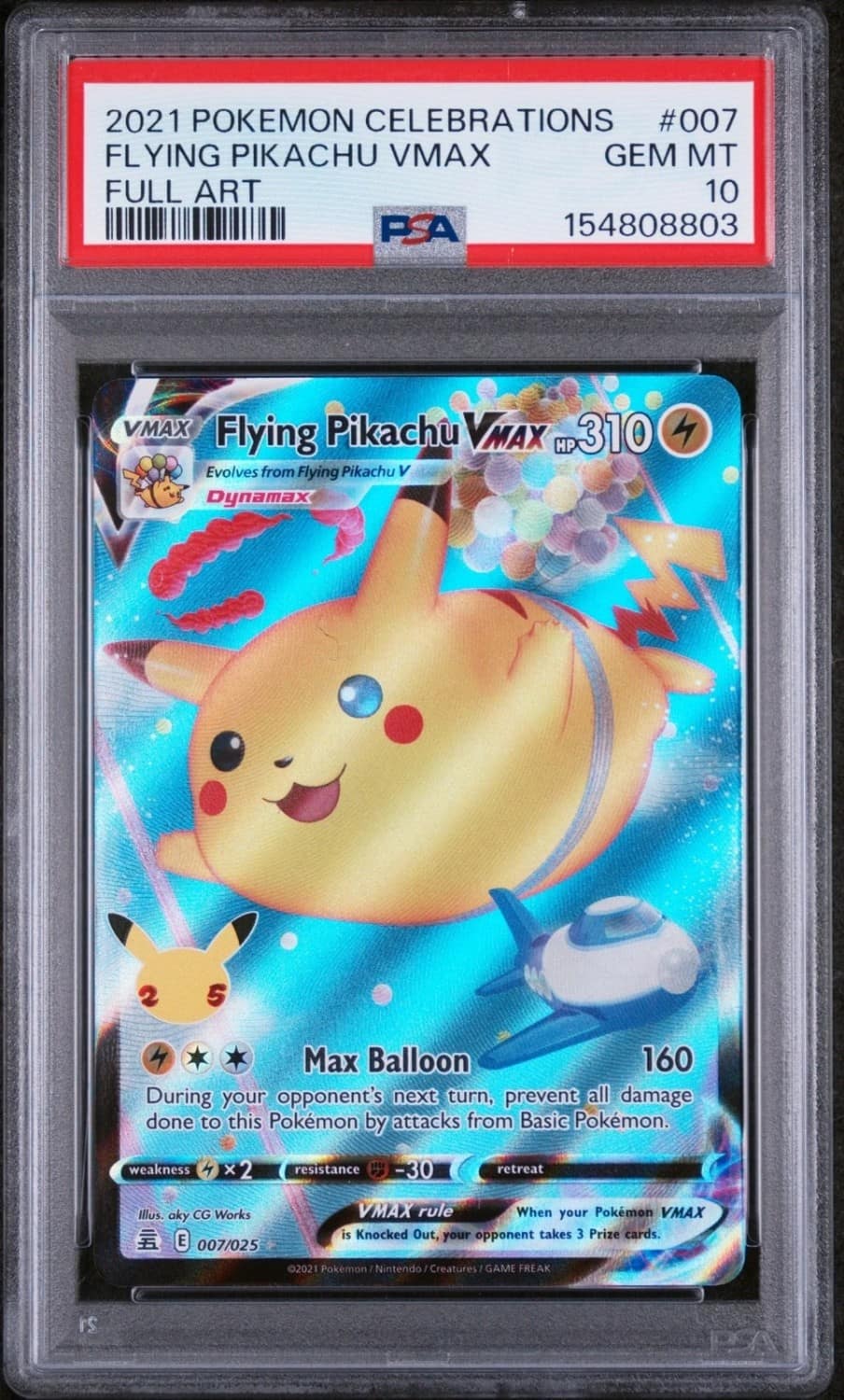Flying Pikachu Vmax