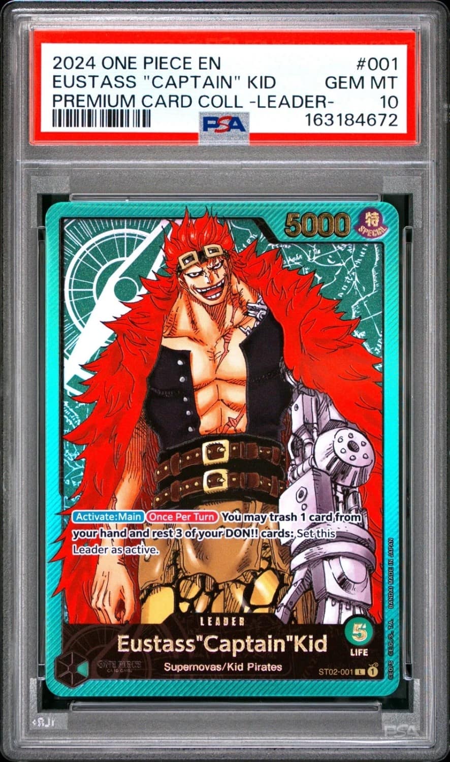 Eustass "captain" Kid