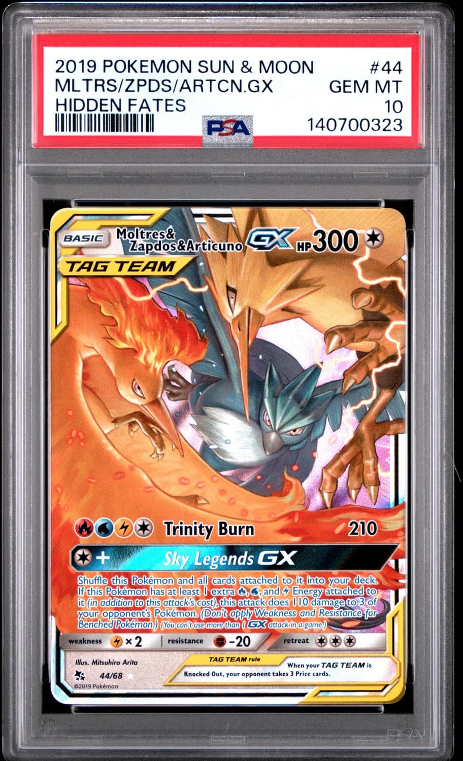 Moltres & Zapdos & Articuno Gx
