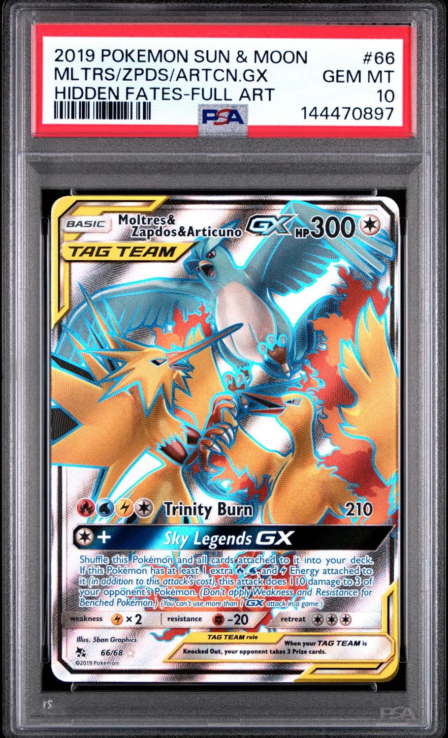 Moltres & Zapdos & Articuno Gx
