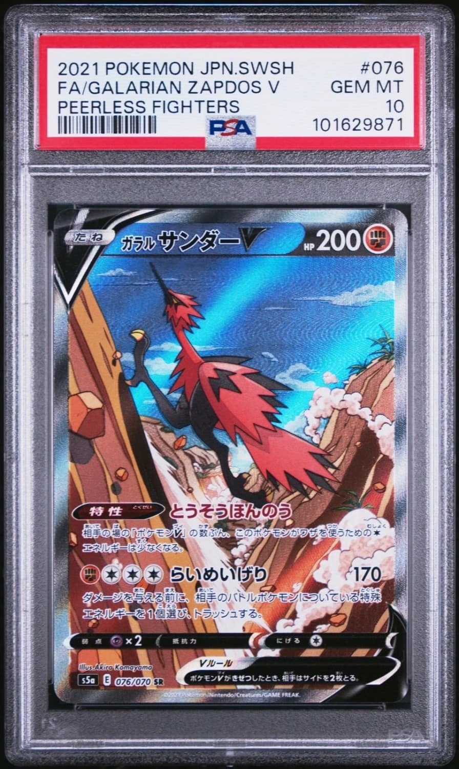 Galarian Zapdos V