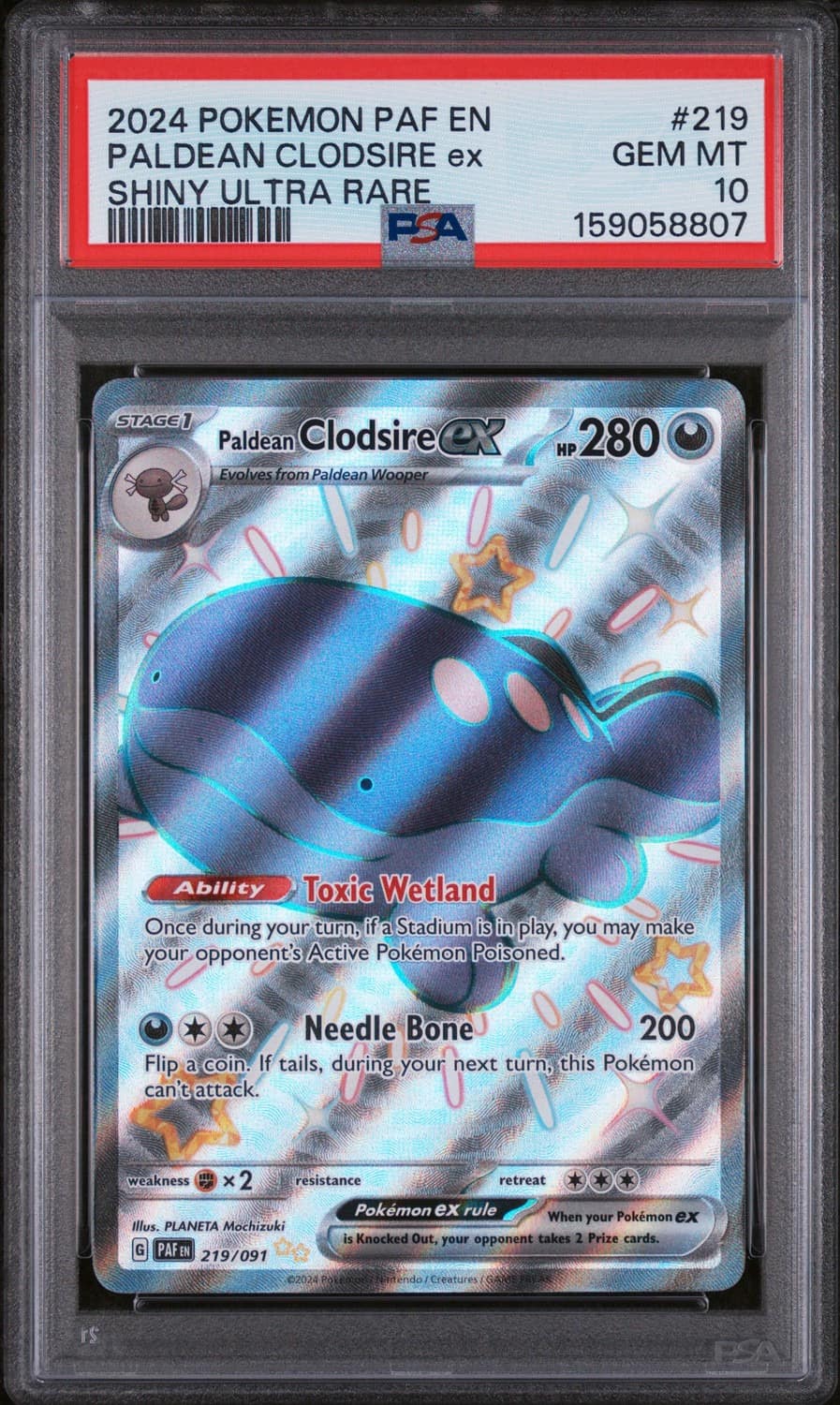 Paldean Clodsire Ex
