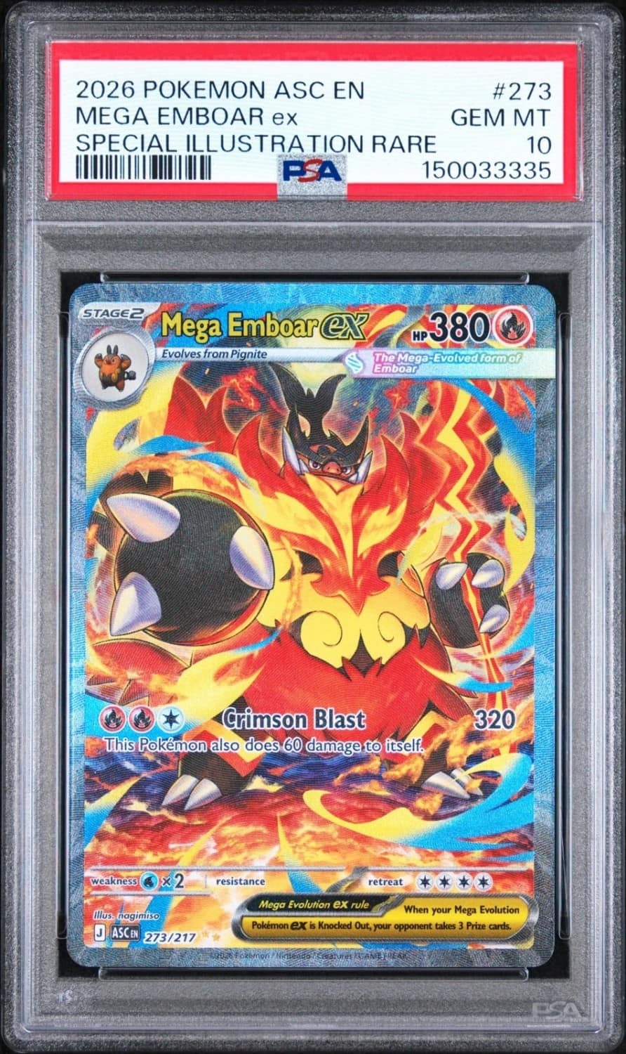 Mega Emboar Ex