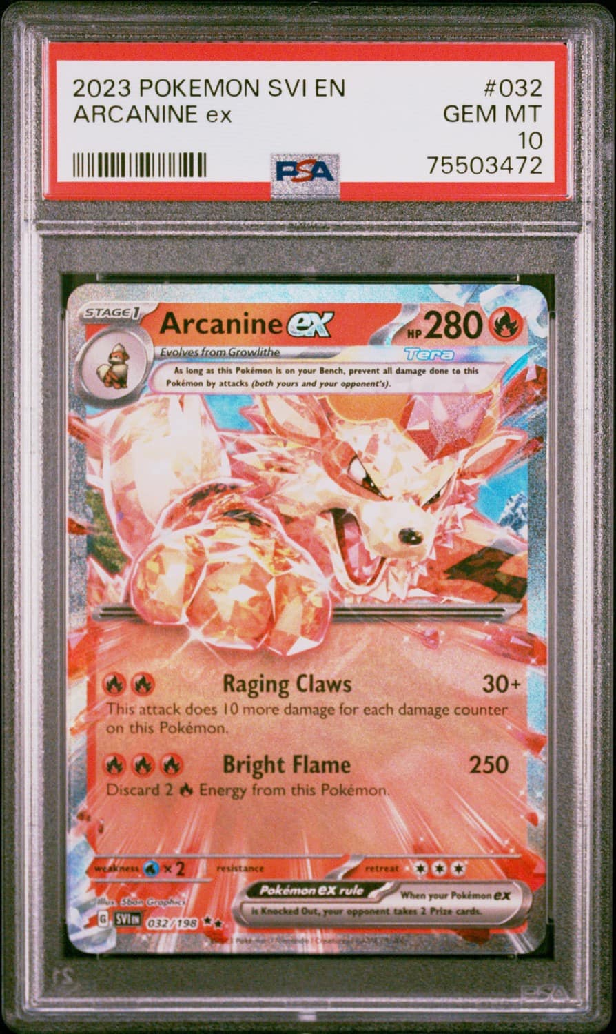 Arcanine Ex