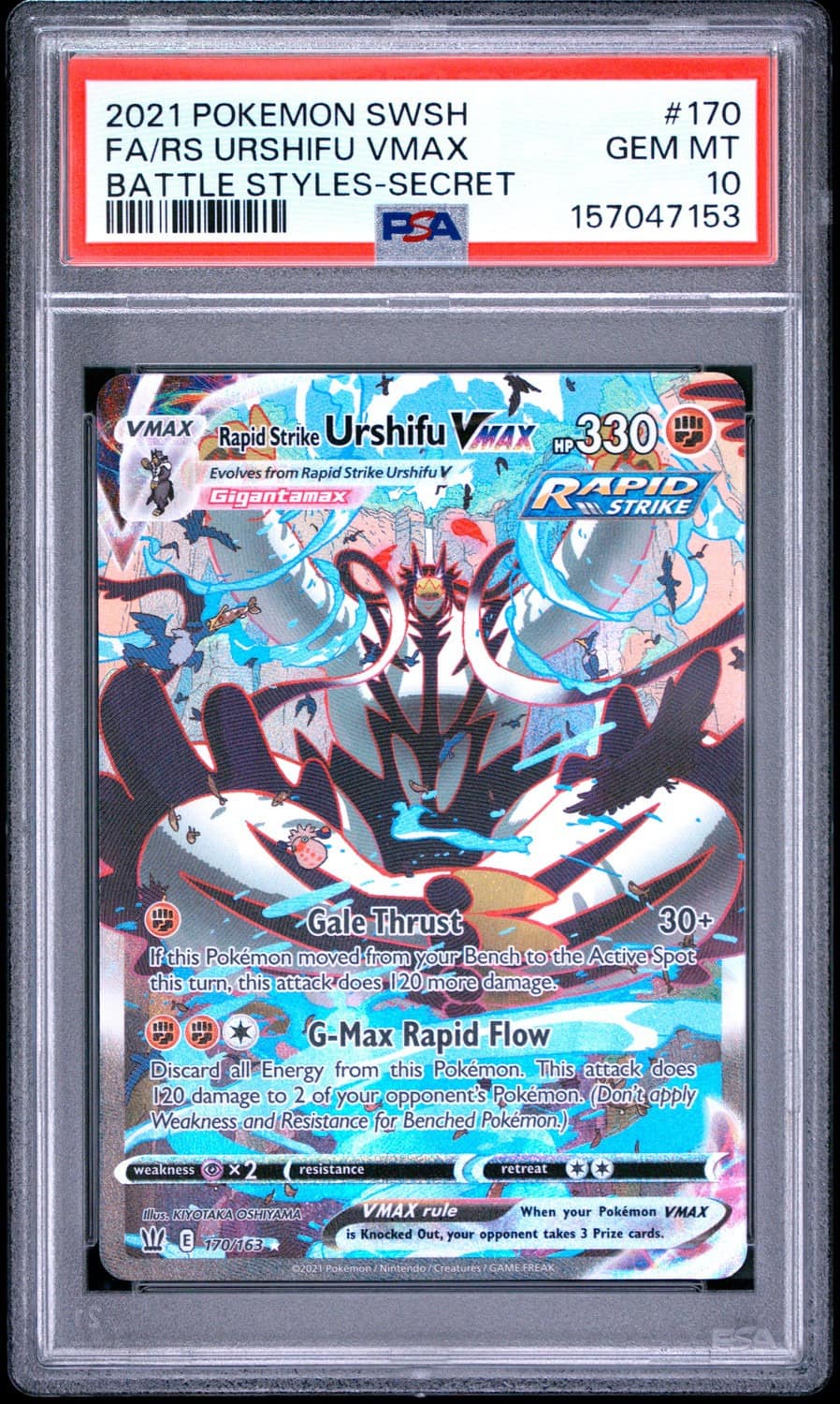 Rapid Strike Urshifu Vmax