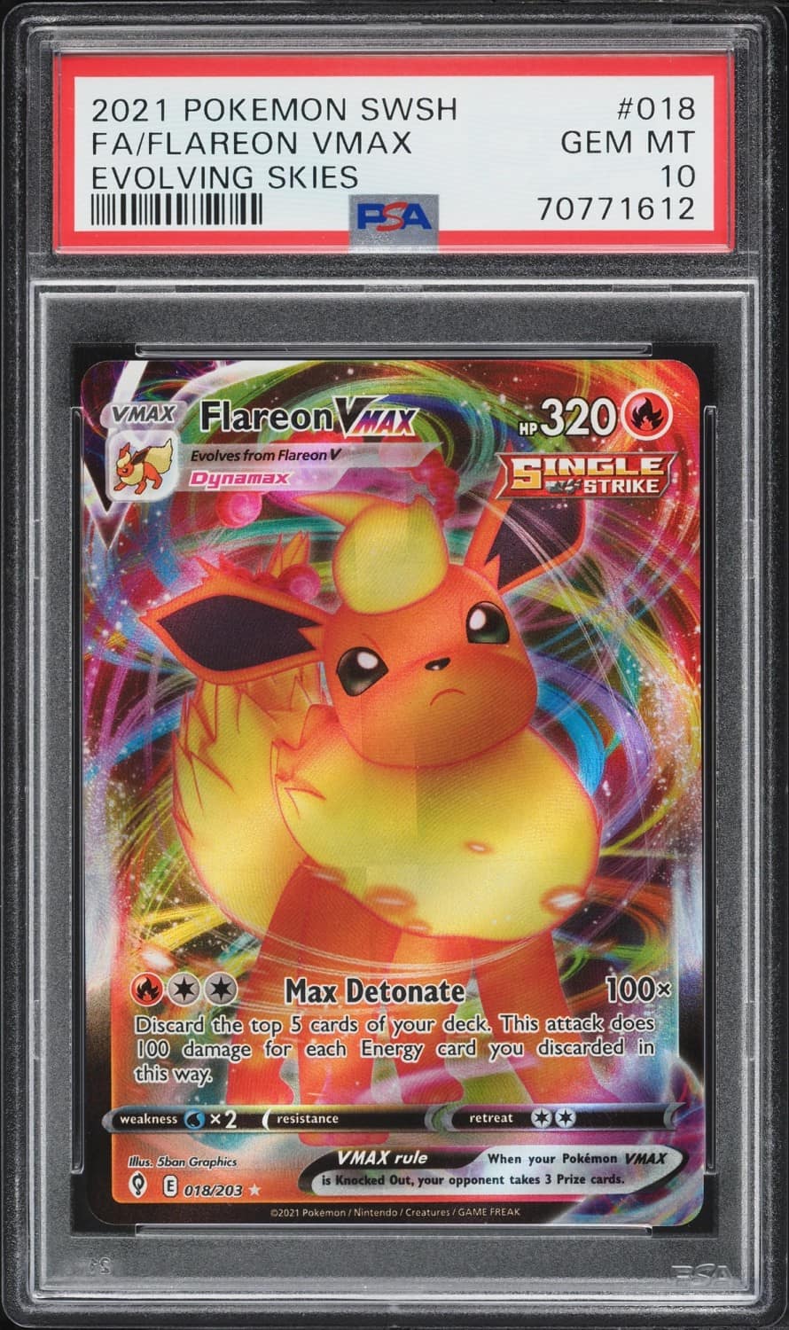 Flareon Vmax