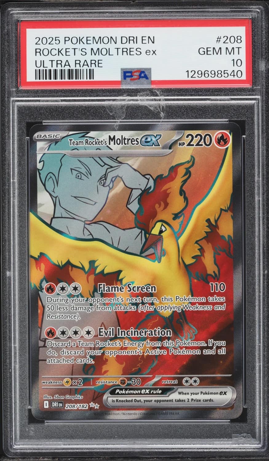 Rocket'S Moltres Ex
