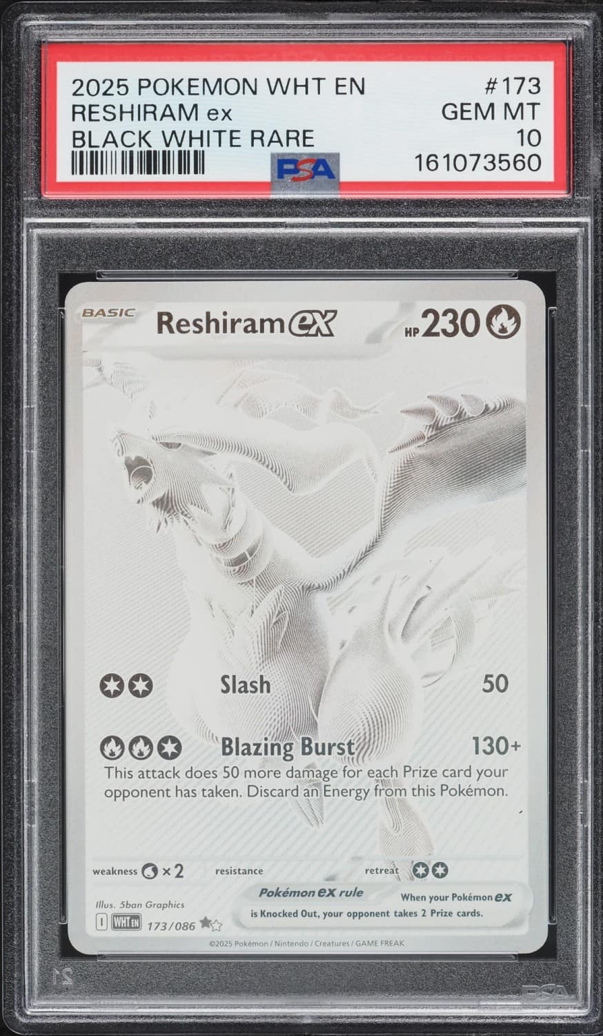 Reshiram Ex
