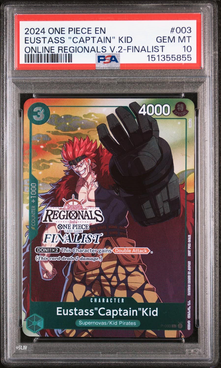 Eustass "captain" Kid