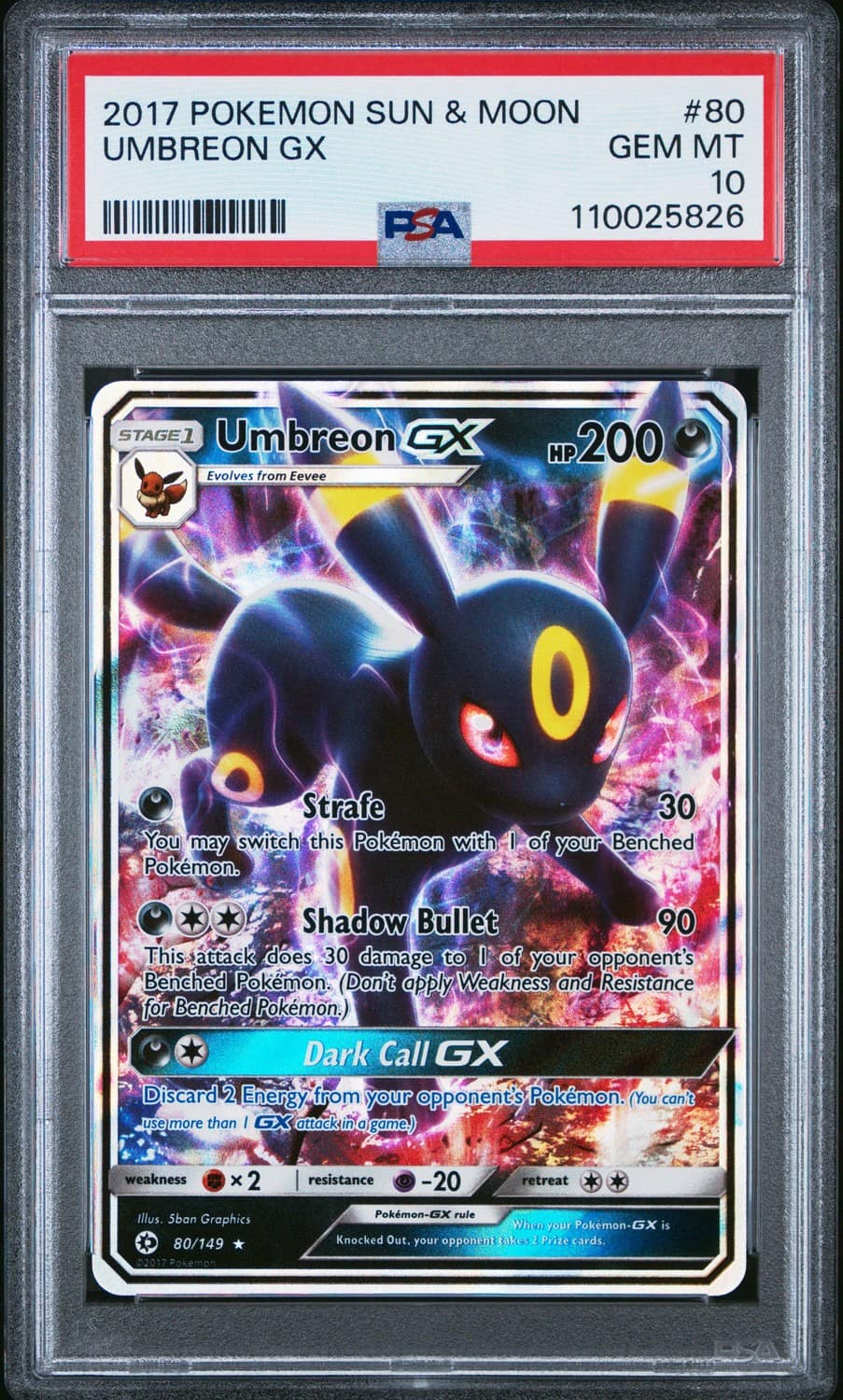 Umbreon Gx