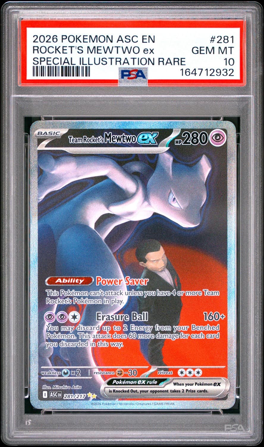 Rocket'S Mewtwo Ex