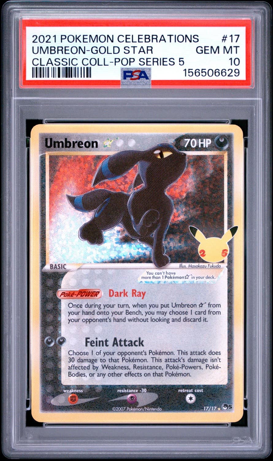 Umbreon-Gold Star