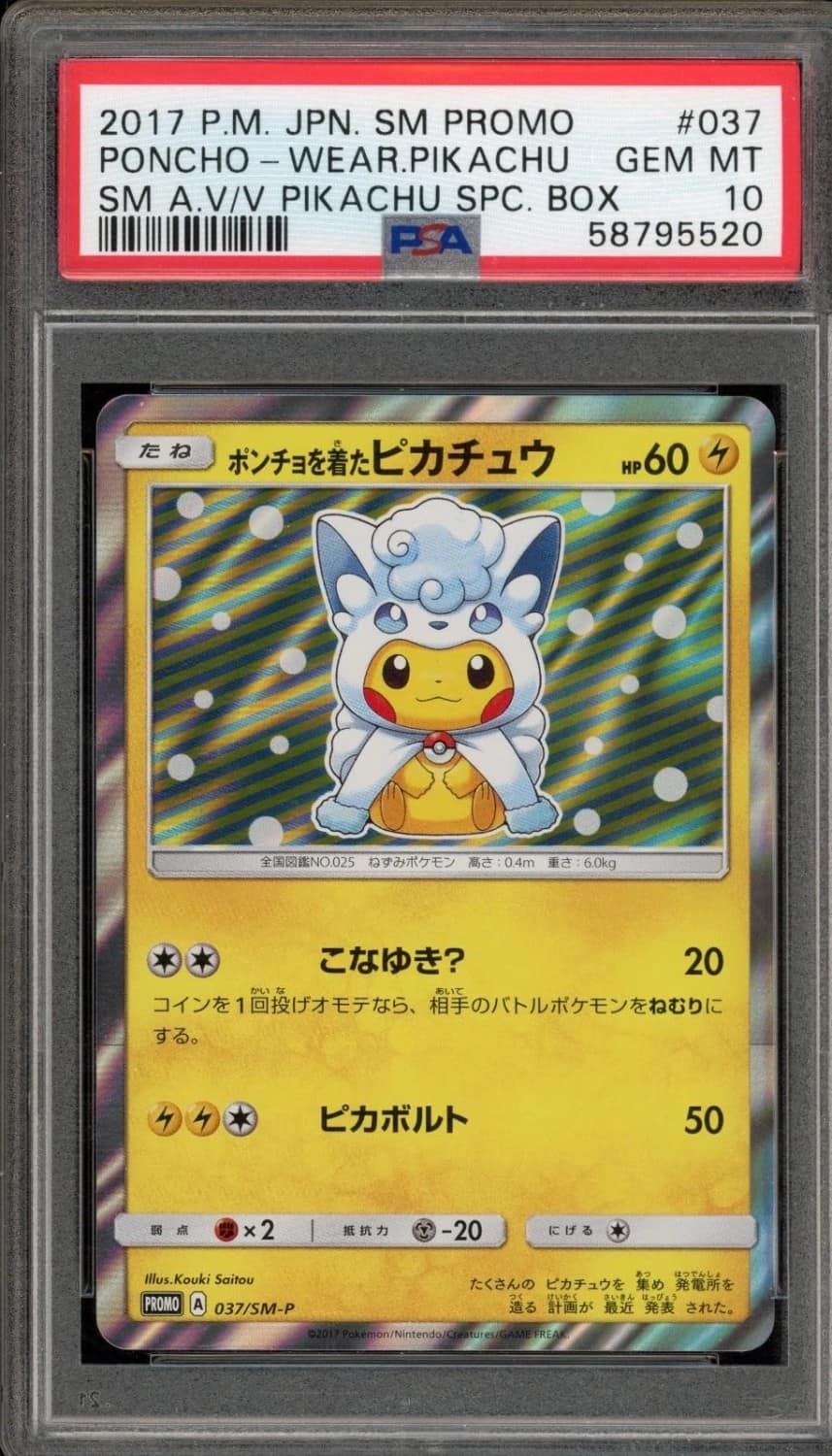 Poncho-Wearing Pikachu