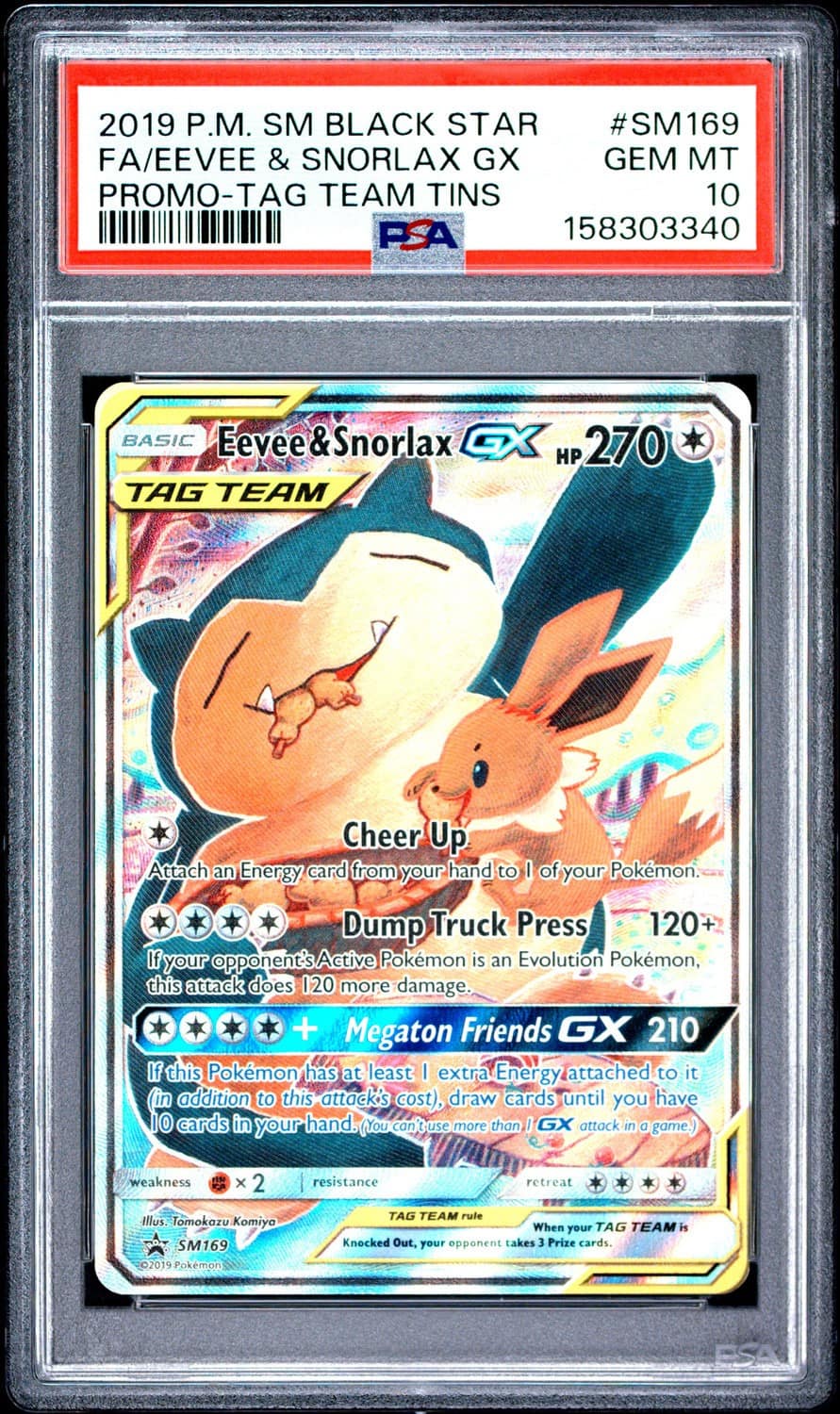 Eevee & Snorlax Gx