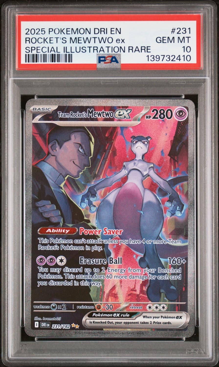 Rocket'S Mewtwo Ex
