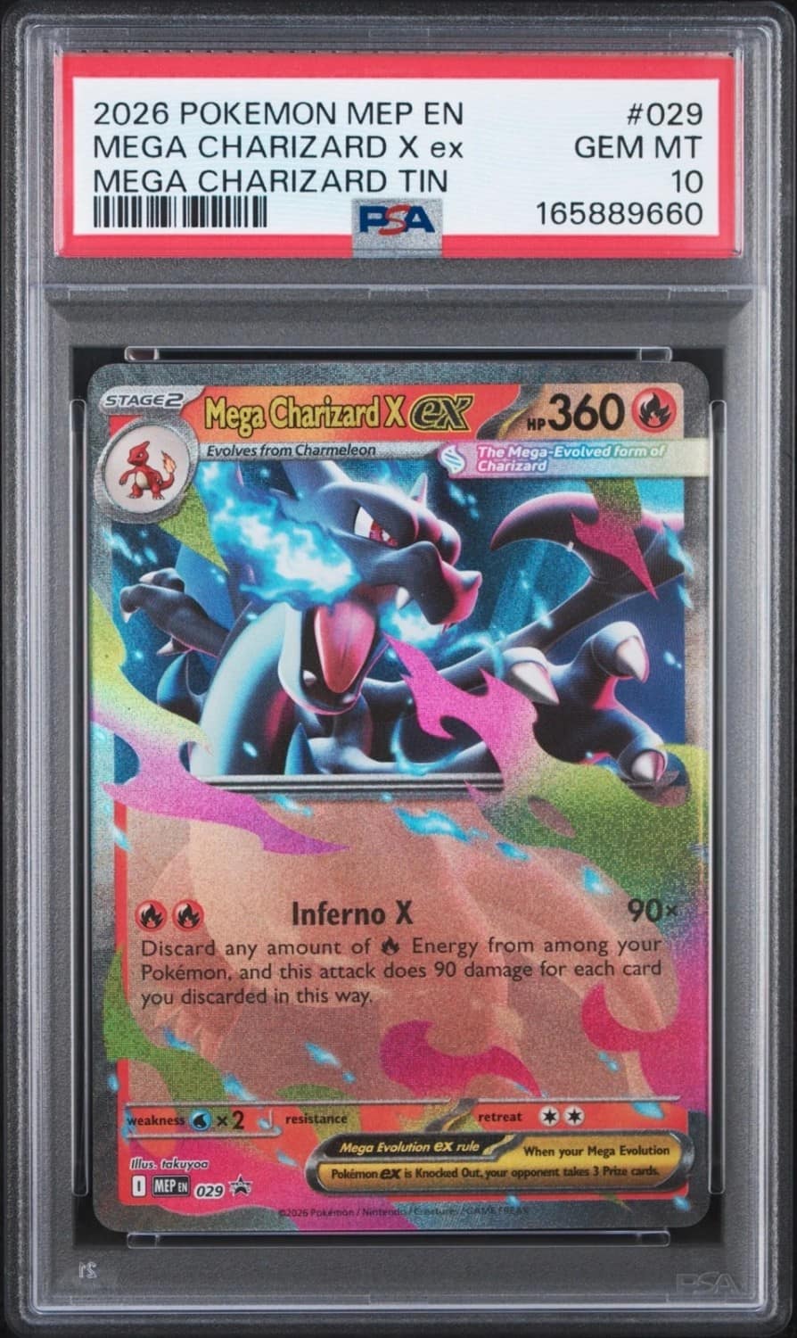 Mega Charizard X Ex