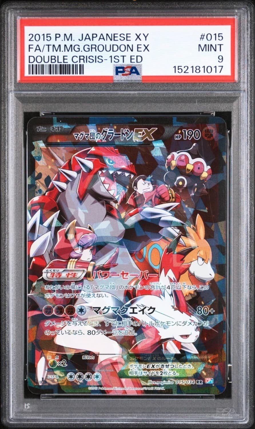 Team Magma'S Groudon Ex