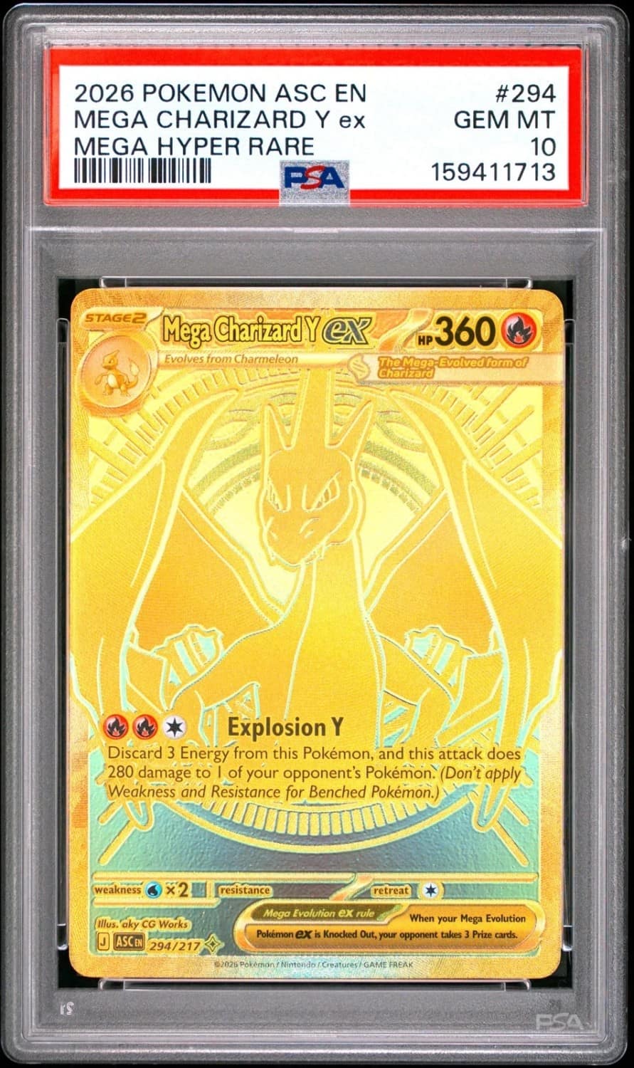 Mega Charizard Y Ex