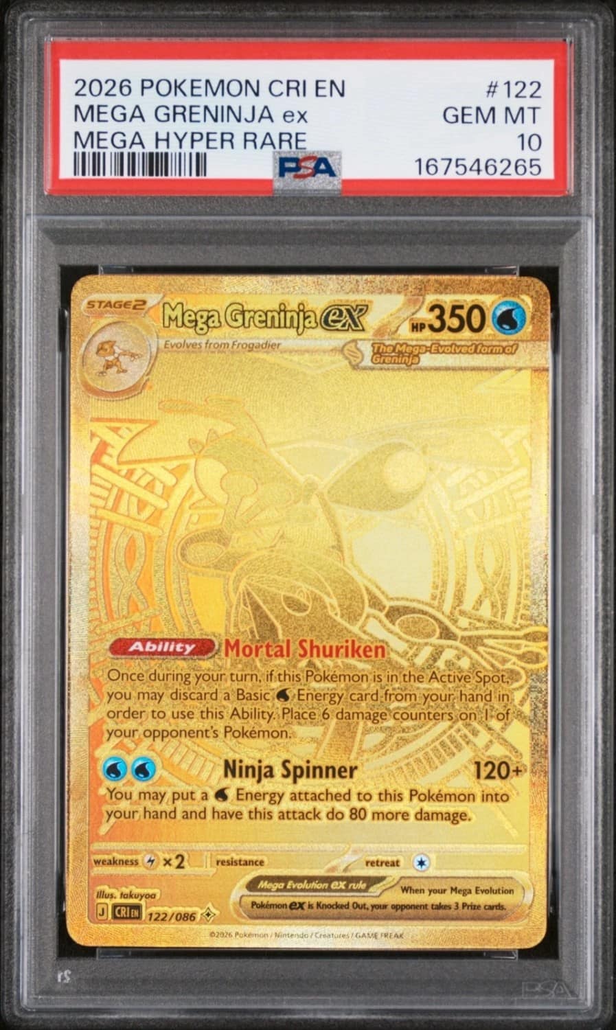 Mega Greninja Ex