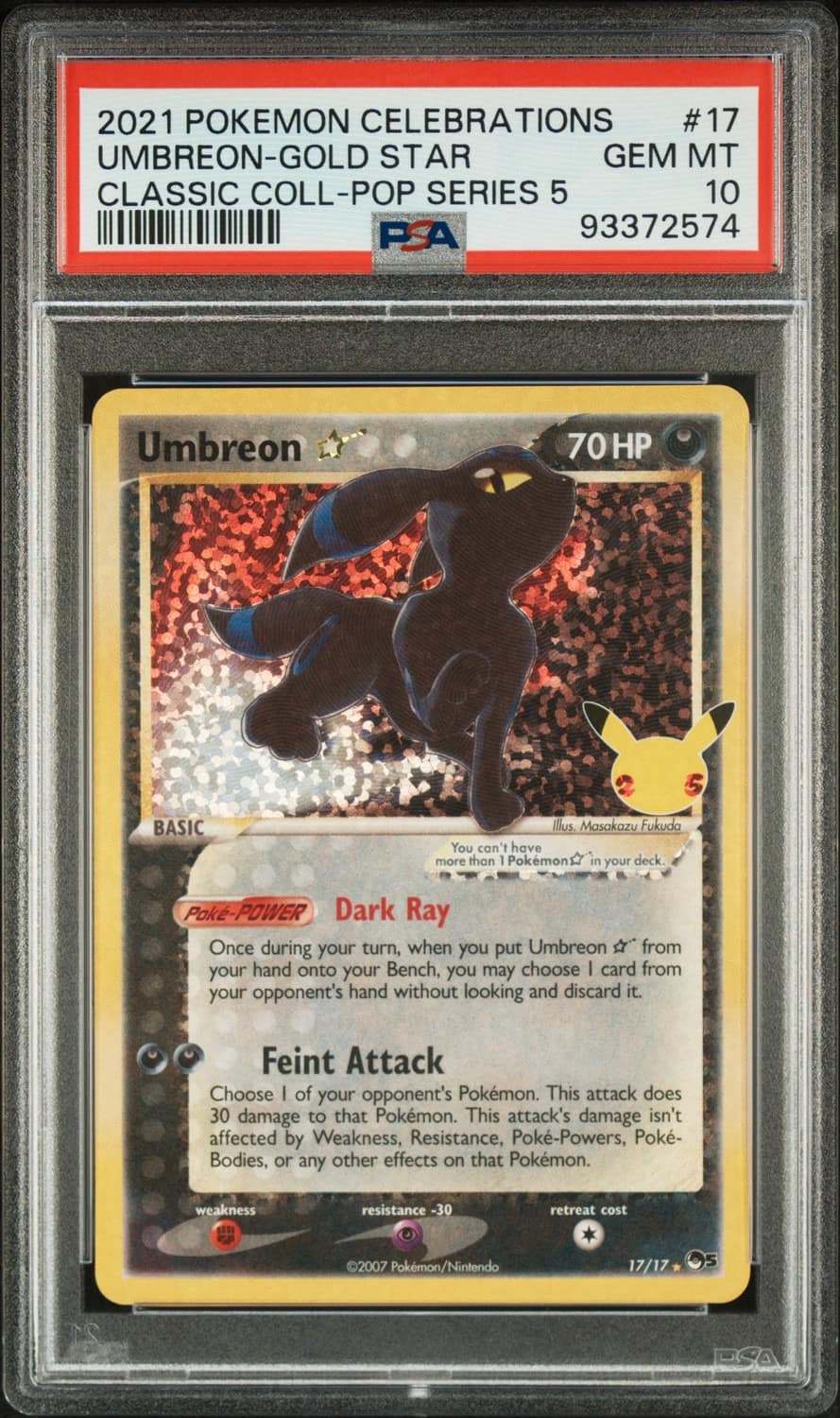 Umbreon-Gold Star