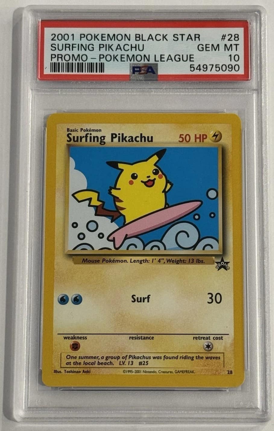 Surfing Pikachu