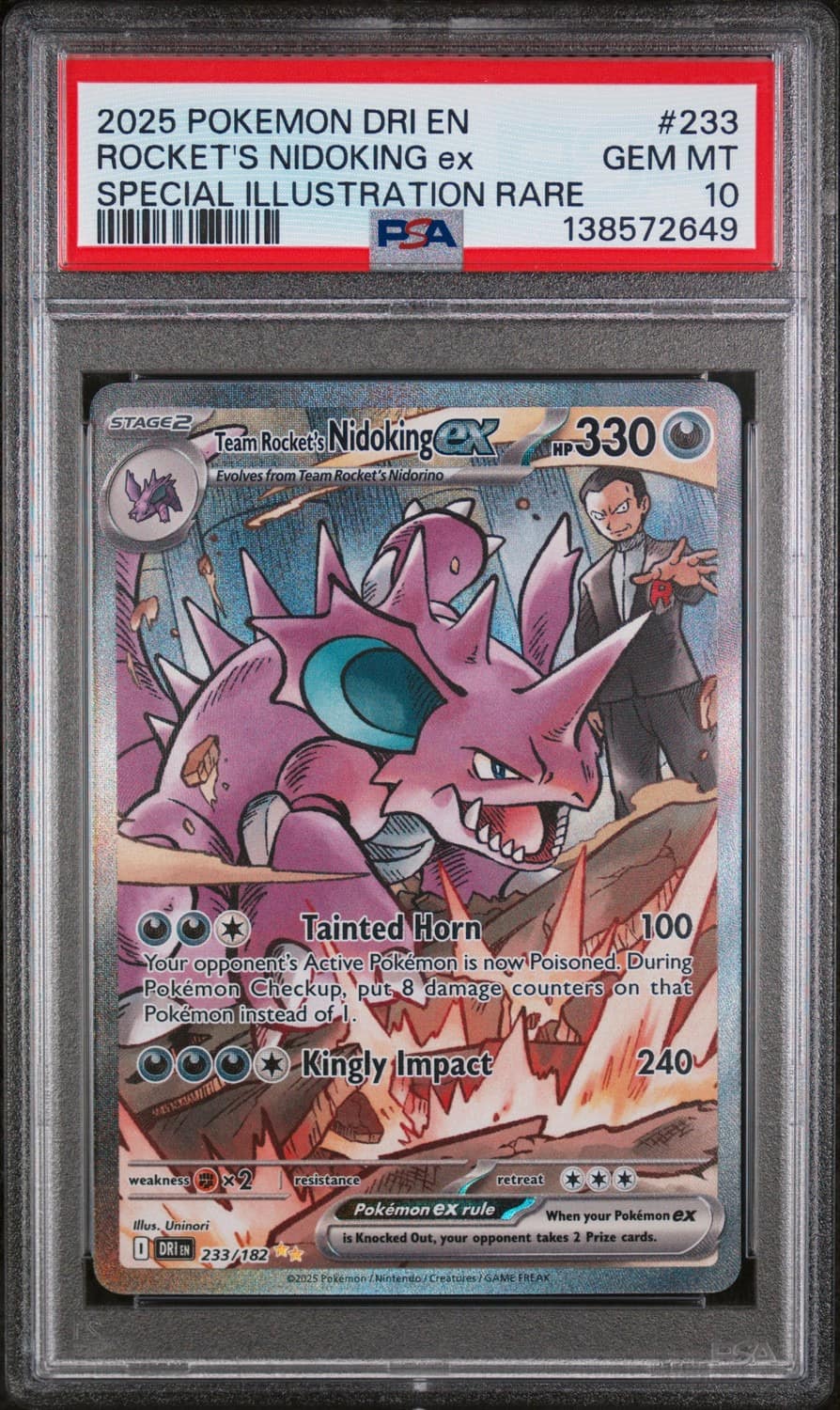 Rocket'S Nidoking Ex