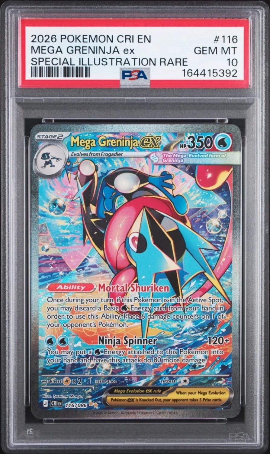 Mega Greninja Ex