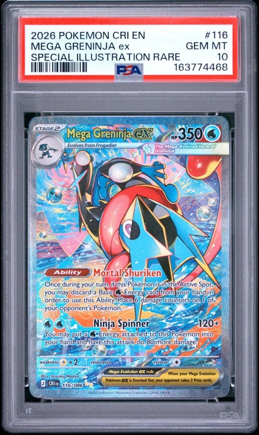 Mega Greninja Ex