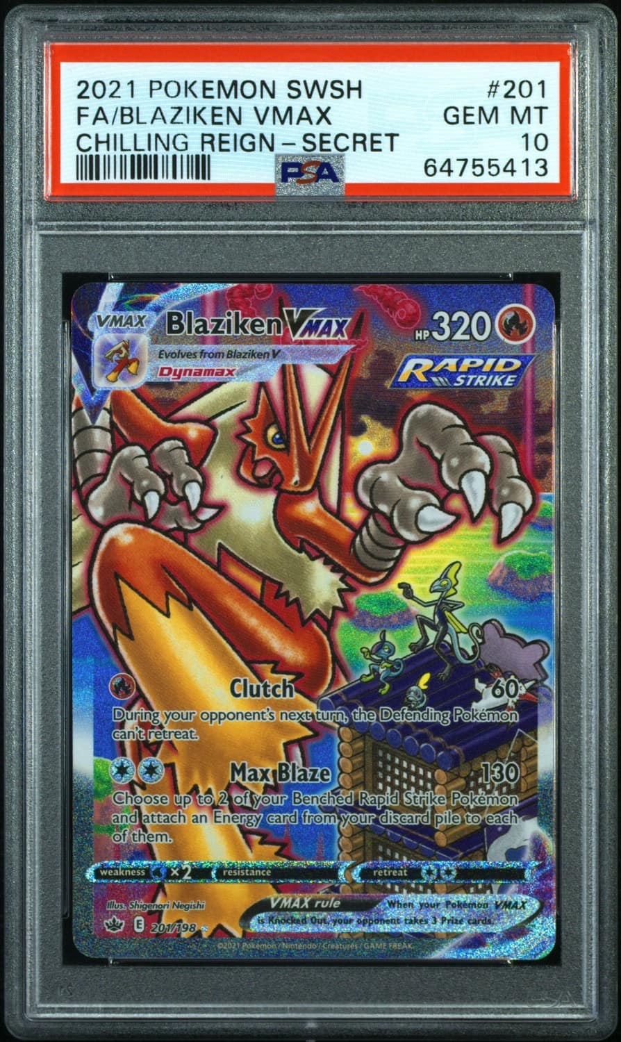 Blaziken Vmax