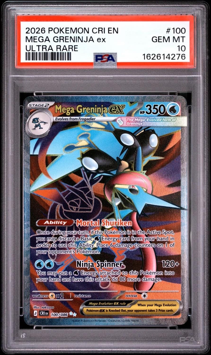 Mega Greninja Ex