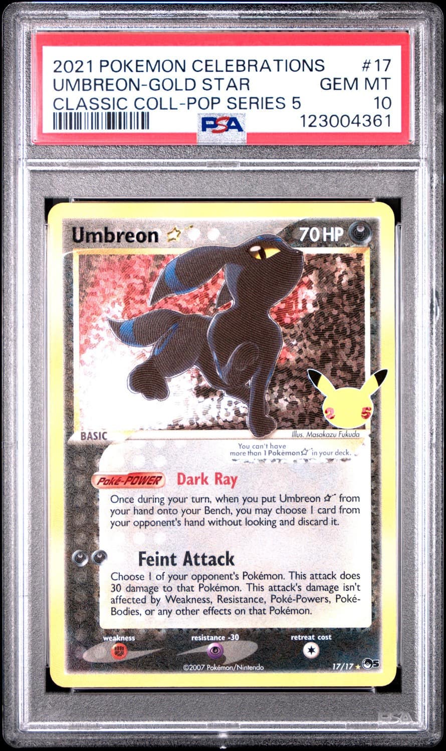 Umbreon-Gold Star
