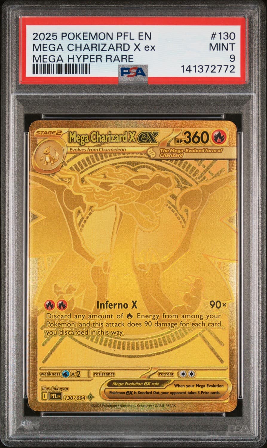 Mega Charizard X Ex